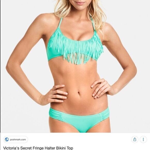 Victoria’s Secret S fringe tie dye bikini top - Picture 8 of 8